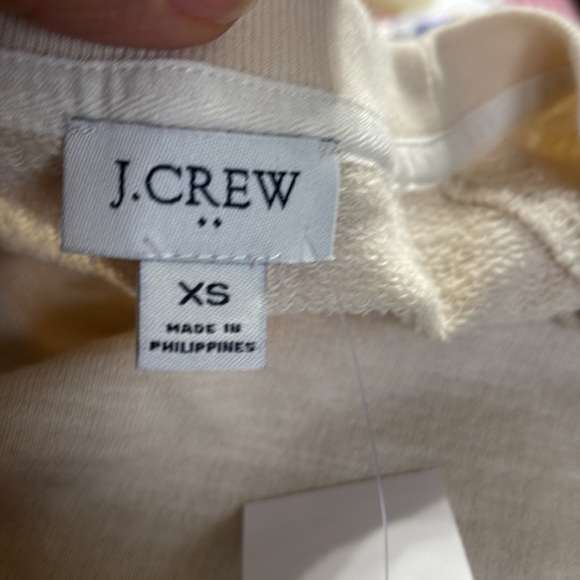 J. Crew Short-sleeve Cotton Sweatshirt - Picture 6 of 7